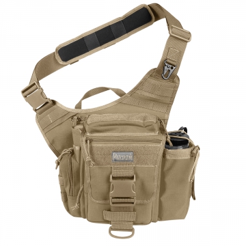 Brašna přes rameno Maxpedition Jumbo S-Type (0413) / 21x20x10 cm Khaki