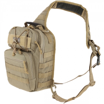 Batoh přes rameno Maxpedition Lunada Gearslinger (0422) / 9.8L / 20x13x30 cm Khaki