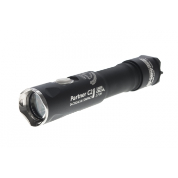 Svietidlo Armytek Partner C2 Pro v3 XP-L  / Teplá biela / 1163lm (1.3h) / 163m / 8 režimov / IP68 / 18650 Li-Ion / 61gr