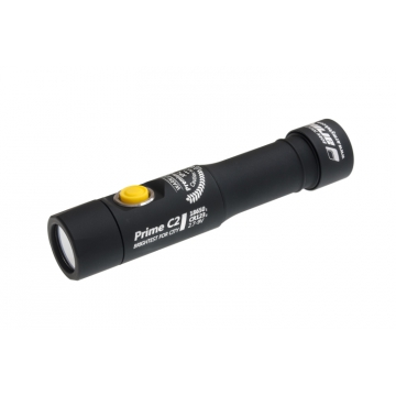 Svítilna Armytek Prime C2 v3 XP-L / Teplá biela / 1116 lm (1.3h) / 169m / 6 režimov / IP68 / Li-Ion 18650 / 56gr