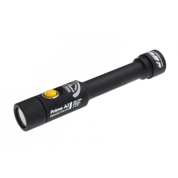 Svietidlo Armytek Prime A2 v3 XP-L / Studená biela/ 850lm (50min) / 143m / 6 režimov / IP68 / 2xAA / 58gr