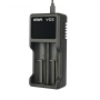 Nabíjačka USB XTAR VC2 pre 3.6 / 3.7 Li-ion / IMR / INR / ICR: 18650, 10440, 14500,