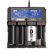 Nabíjačka XTAR VP4 Plus Dragon pre: 3.6 / 3.7 Li-ion / IMR / INR / ICR: 18650, 10440,
