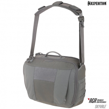 Taška Maxpedition Skyvale Tech Messenger Bag 16L AGR / 46x20x35 cm Grey