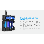 Nabíječka USB/AC XTAR X4 pre 3.6/3.7V Li-Ion a 1.2V Ni-Mh, Ni-Cd