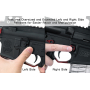 AR15 Oboustraný vypouštěč zásobníku UTG, Matte Red