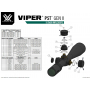 Puškohľad Vortex VIPER PST GEN II 5-25x50 30mm FFP EBR-7C MOA