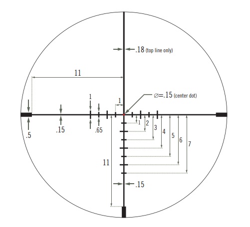 PST-1607 Reticle