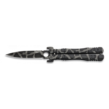 Nôž motýlik Albainox Camo 3D / 10cm
