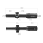 Puškohľad Vector Optics Constantine  1-8x24 FFP 30 mm MRAD