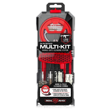 Čistící sada se šňůrou Real Avid  Gun Boss - .223 / 5.56 mm