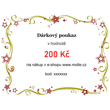 Elektronický darčekový poukaz v hodnote 8€