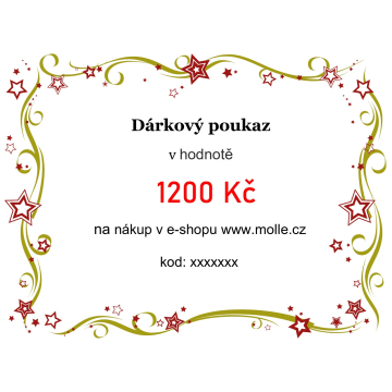 Elektronický darčekový poukaz v hodnote 50€