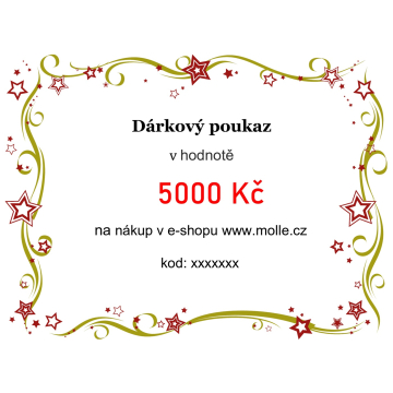 Elektronický darčekový poukaz v hodnote 205€