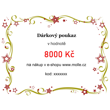 Elektronický darčekový poukaz v hodnote 328€