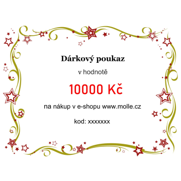 Elektronický darčekový poukaz v hodnote 410€