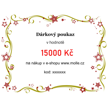 Elektronický darčekový poukaz v hodnote 616€