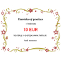 Elektronický darčekový poukaz v hodnote 10€