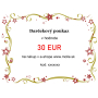 Elektronický darčekový poukaz v hodnote 30€