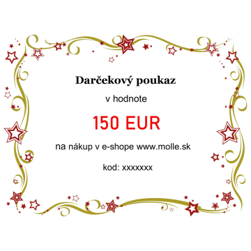 Elektronický darčekový poukaz v hodnote 150€