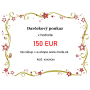 Elektronický darčekový poukaz v hodnote 150€