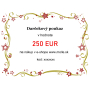 Elektronický darčekový poukaz v hodnote 250€