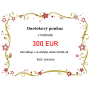 Elektronický darčekový poukaz v hodnote 300€
