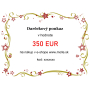 Elektronický darčekový poukaz v hodnote 350€
