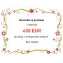 Elektronický darčekový poukaz v hodnote 400€