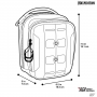 Puzdro Maxpedition Accordion Utility Pouch (AUP) ARG / 19x16 cm Tan