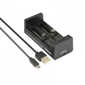 Nabíjačka USB XTAR MC2 pre 3.6 / 3.7 Li-ion / IMR / INR / ICR