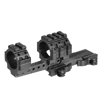 Montáž pro optiku 30mm na Picatinny - UTG M3S40070R4 QD Lever Lock Integral / Base 100mm / Offset 63mm