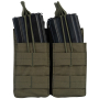 Dvě dvojité MOLLE sumky na zásobníky M4 Viper Tactical Double Duo Mag Pouch Green