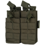 Dvě dvojité MOLLE sumky na zásobníky M4 Viper Tactical Double Duo Mag Pouch Green