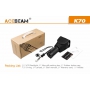 Svetidlo Acebeam K70 / Studená bíelá / 2600lm (2h) / 1300m / 7 režimů / IPx8 / 4* 18650 Li-Ion / 590gr