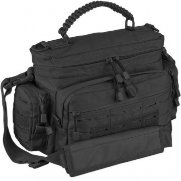 Taška MilTec Tactical Paracord Bag Small / 7L / 40x16x24cm Multitarn Black