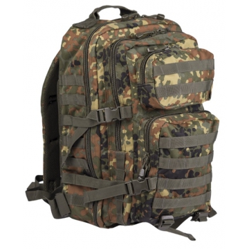 Batoh MilTec US Assault L / 36L / 51x29x28cm Flektarn