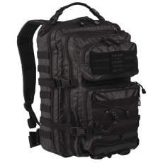 Batoh MilTec Tactical Black US Assault L / 36L / 51x29x28cm Black