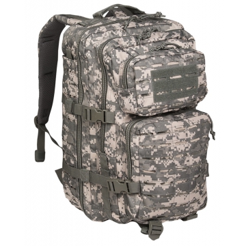 Batoh MilTec US Laser Cut Assault L / 36L / 51x29x28cm Mandra Night