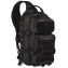 Batoh přes rameno MilTec Assault  L TACTICAL BLACK / 29L / 48x33x27cm Black