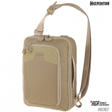 Taška přes rameno Maxpedition Valence (VAL) AGR / 10L / 28x14x37 cm Tan