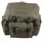 Batoh MilTec GERMAN COTTON IMP. RUCKSACK / 25L / 38x12x44cm Green