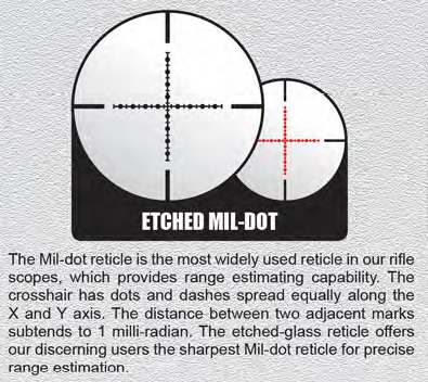 Etched Mil-Dot Etched Mil-Dot