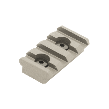 RIS lišta 4 sloty Keymod Gun Metal Grey UTG (MTURS04SM)