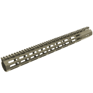 Předpažbí UTG M-LOK na AR15 17" Free Float FDE (MTU037SSMD)