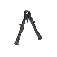 Bipod UTG New Gen Reinforced 6.2"-6.7" (TL-BP18S-A)