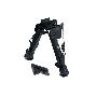 Bipod UTG QD Super Duty na Picatinny a na otočný čep, výška 6.0"- 8.5" (TL-BP98Q)