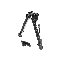 Bipod UTG QD Super Duty na Picatinny a na otočný čep, výška 8.0"-12.8" (TL-BP99Q)