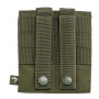 Elastická sumka MOLLE na zásobníky SMG Viper Tactical Double SMG Mag Plate Green