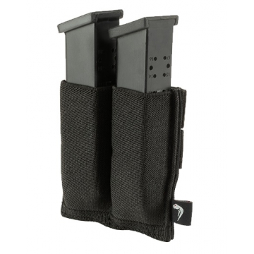 Elastická sumka MOLLE na zásobníky do pistole Viper Tactical Double Pistol Mag Plate Black